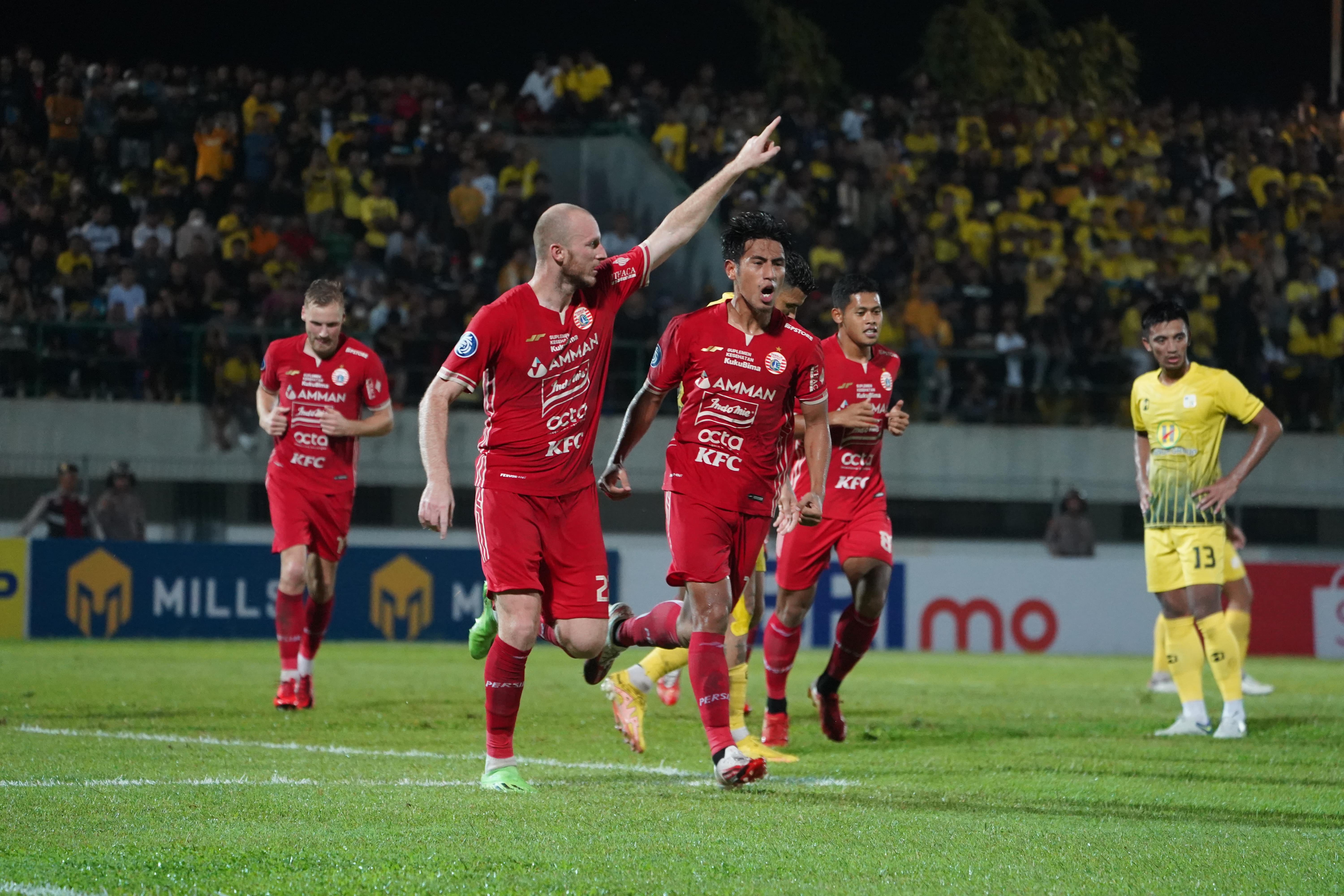 MENTAL KEMENANGAN PERSIJA SAAT HADAPI BARITO PUTERA