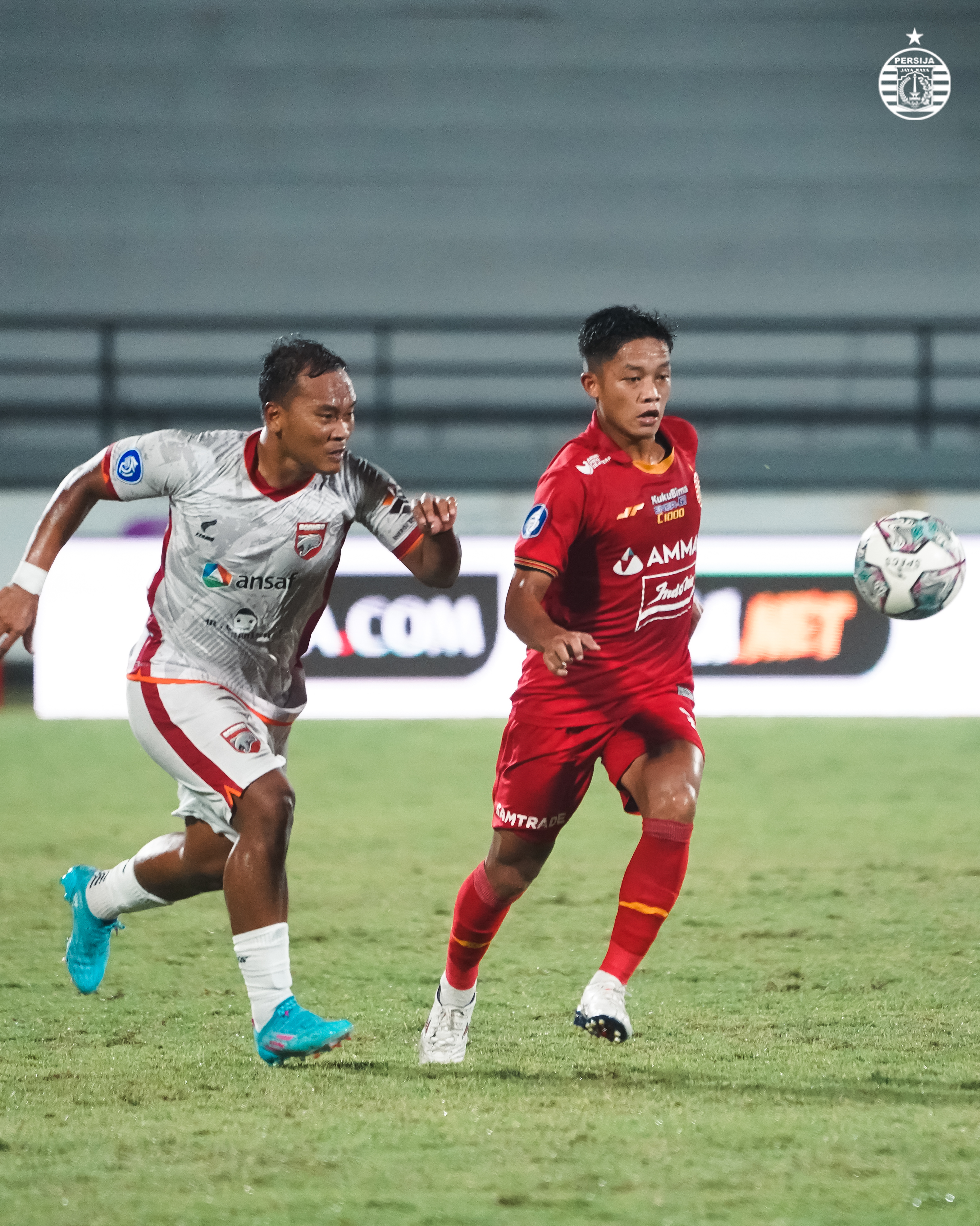 Rio Fahmi, pemain muda yang kembali dipercaya bermain sejak menit awal.
