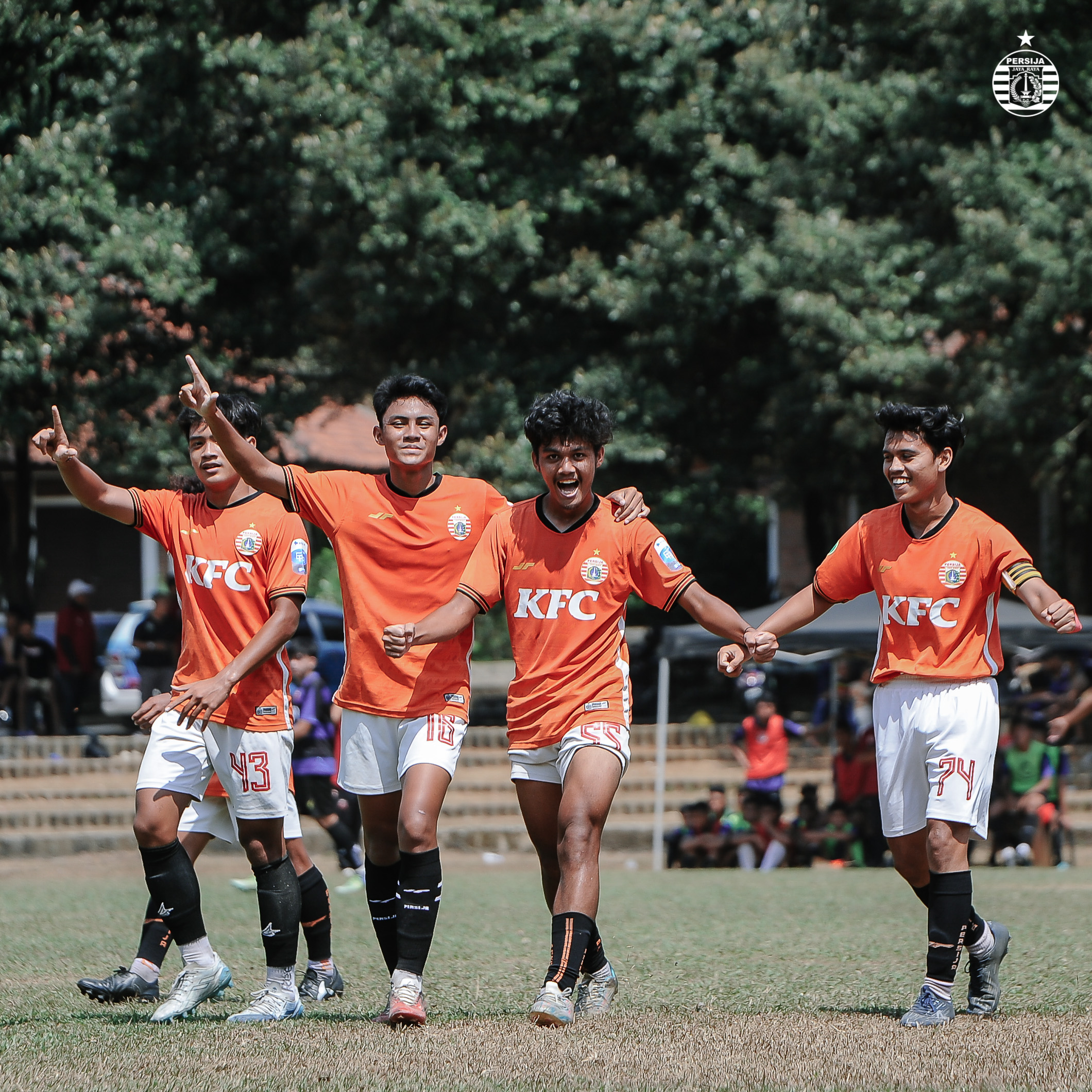 Ujicoba Persija EPA U16 dan U18, Persija vs Madura United, di Lapangan Nagrak Trisakti, Kec. Gunung Putri, Bogor, Jumat (15/9).