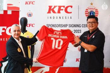KFC INDONESIA BERKOMITMEN DUKUNG PERJUANGAN PERSIJA
