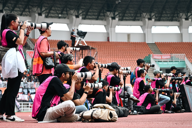 PERSIJA GELAR WORKSHOP PHOTOGRAPHY DAN PRAKTIK LANGSUNG DI LAGA VS PERSIK