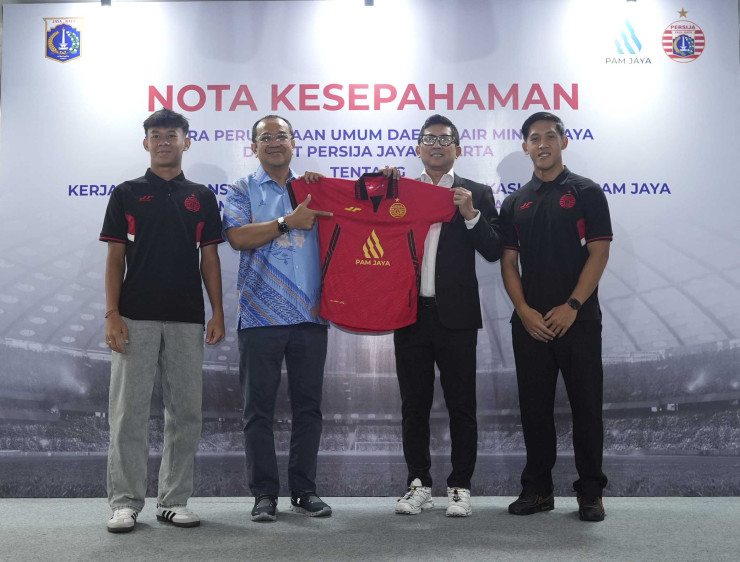 MENYATU UNTUK JAKARTA: PERSIJA DAN PAM JAYA JALIN KEMITRAAN STRATEGIS