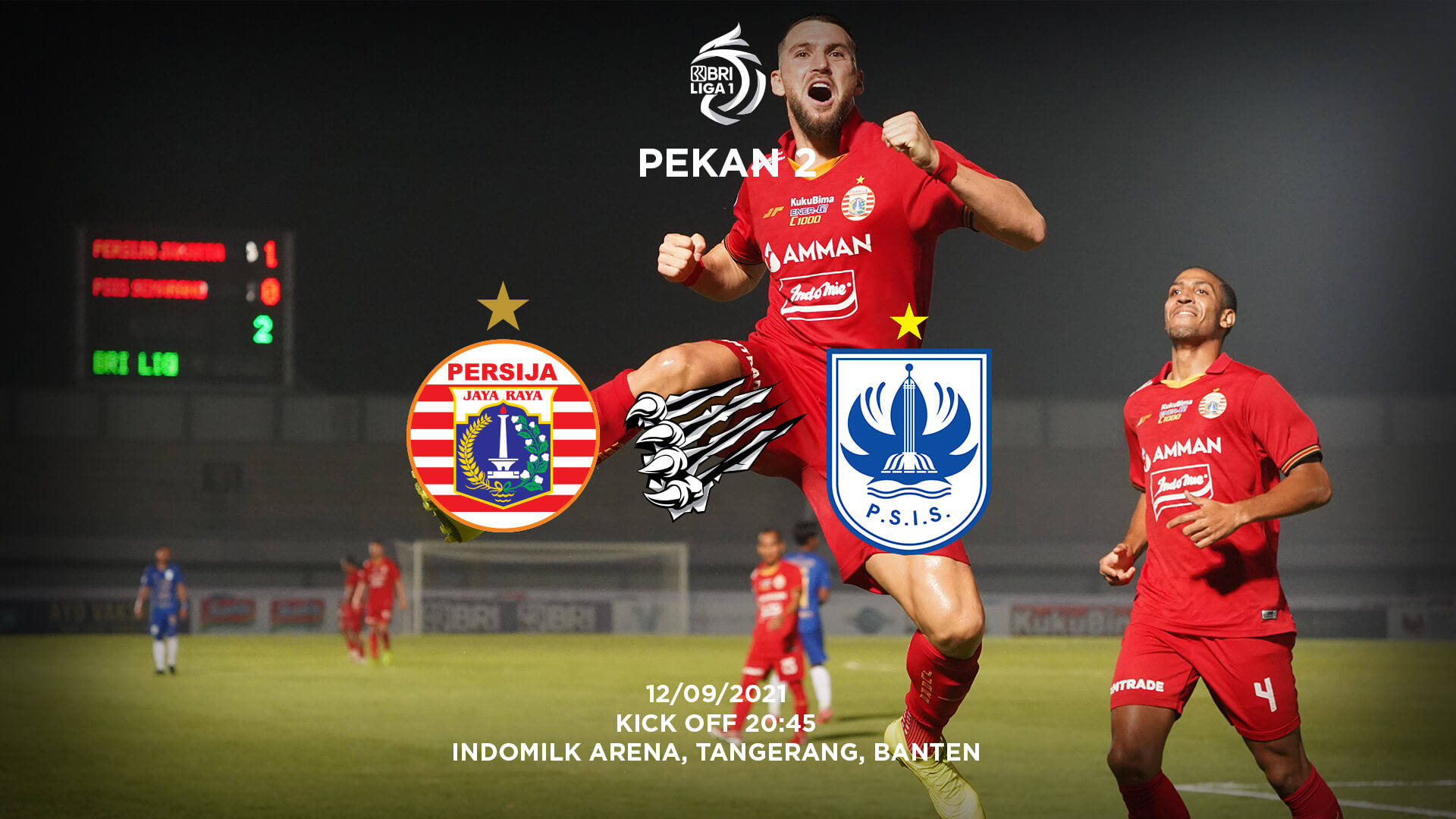 BRI Liga 1 - Pekan 2 vs PSIS Semarang 2-2